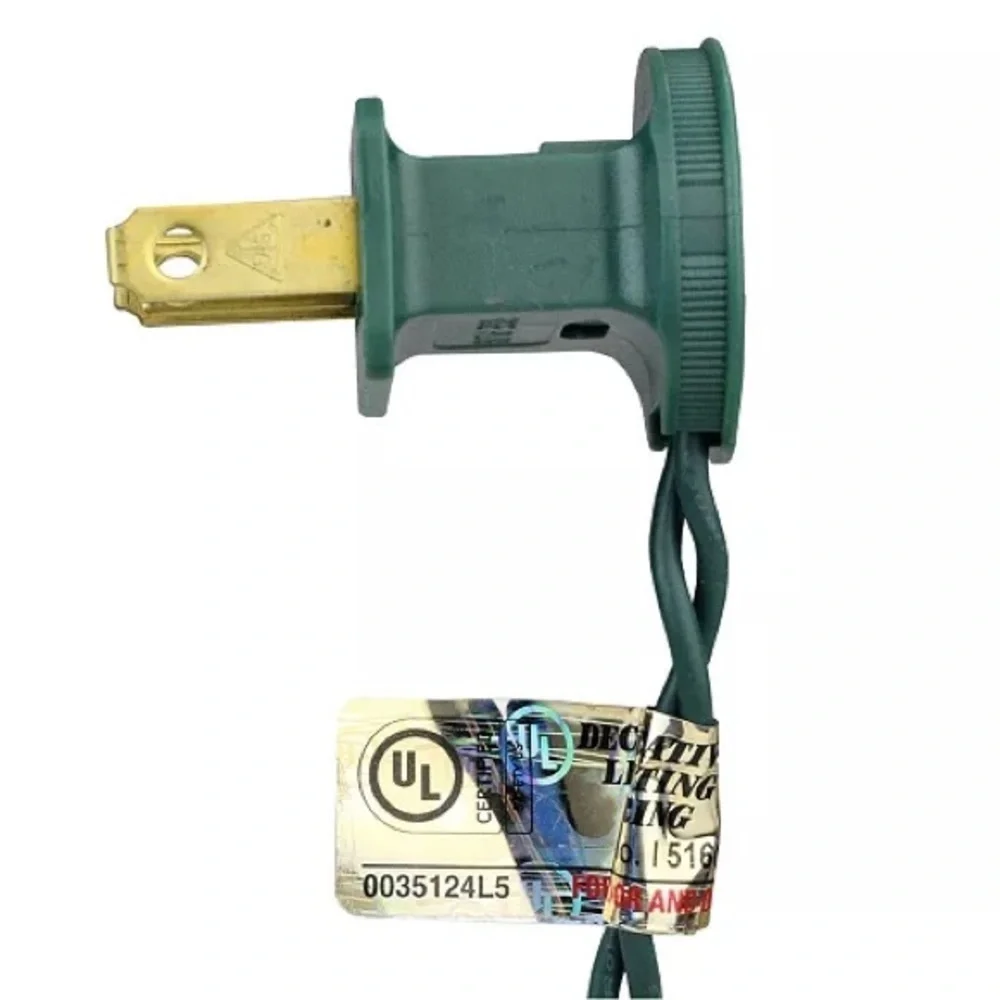 Northlight Set of 70 Warm White LED Christmas Lights Green Wire 4” Spacing NIB